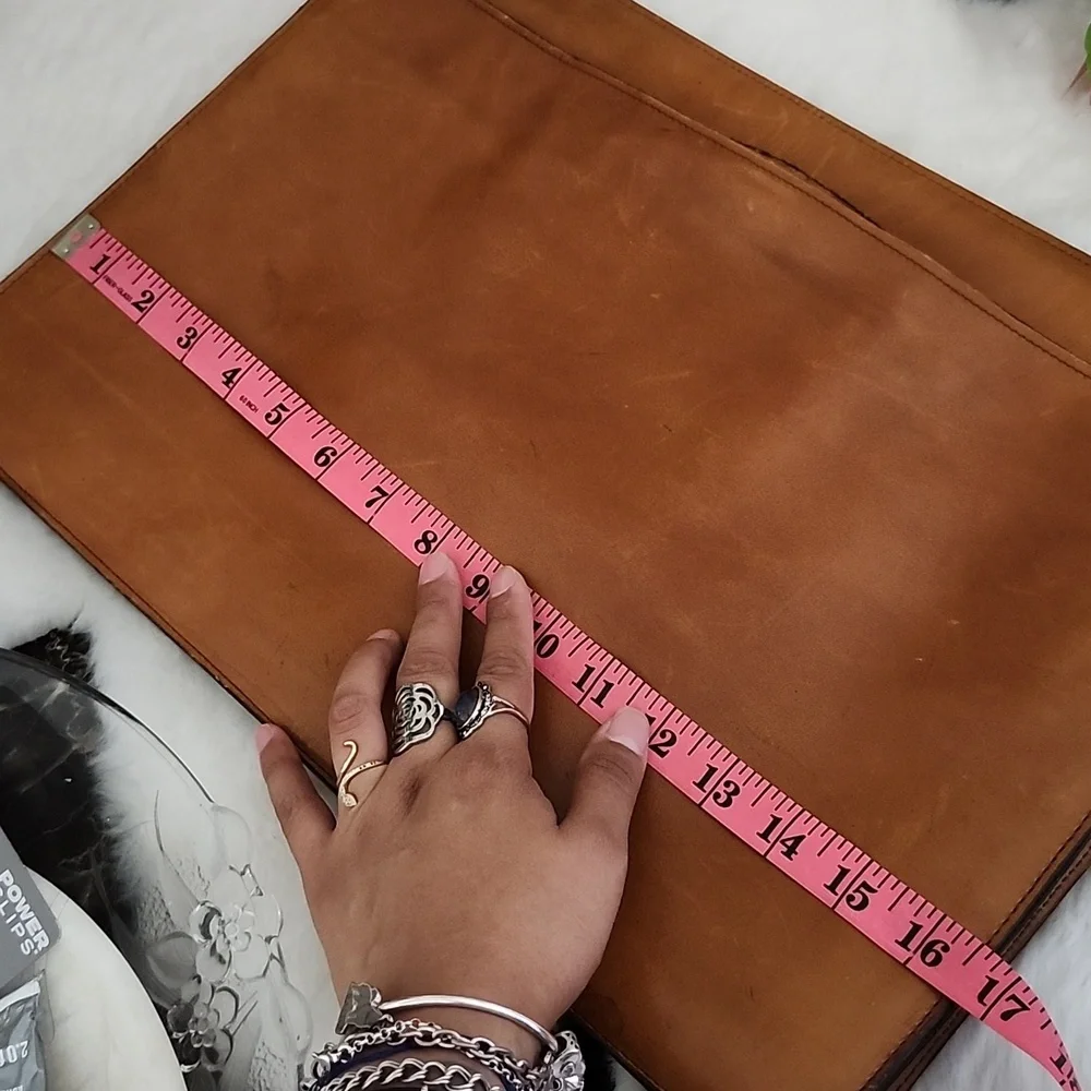 Vintage Brown Leather briefcase